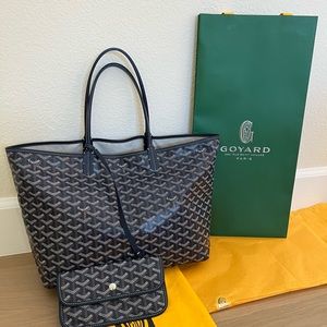 Goyard Saint Louis PM NAVY